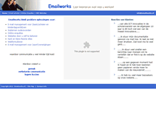 Tablet Screenshot of emailworks.nl